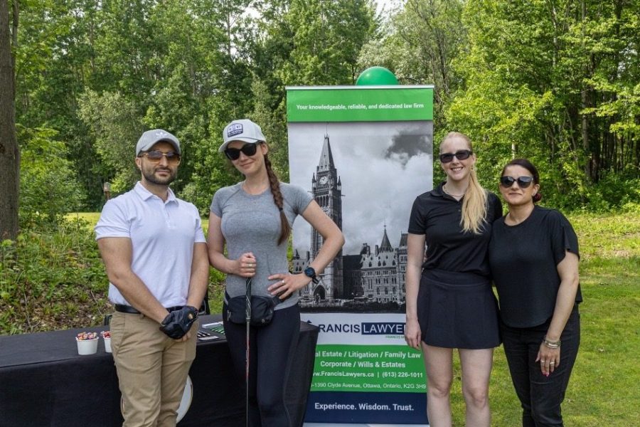 Francis Lawyer Signage_Golf Tournament